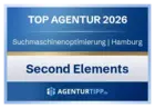 Second Elements: TOP AGENTUR 2026 - Suchmaschinenoptimierung aus Hamburg