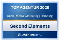Second Elements: TOP AGENTUR 2026 - Social Media-Marketing aus Hamburg