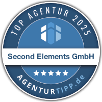 Auszeichnung für Second Elements GmbH & Co. KG